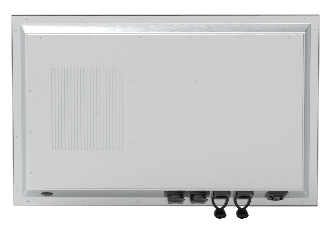 IP65 Industrie-Monitore mit Touch Steel-Line (Rückseite)